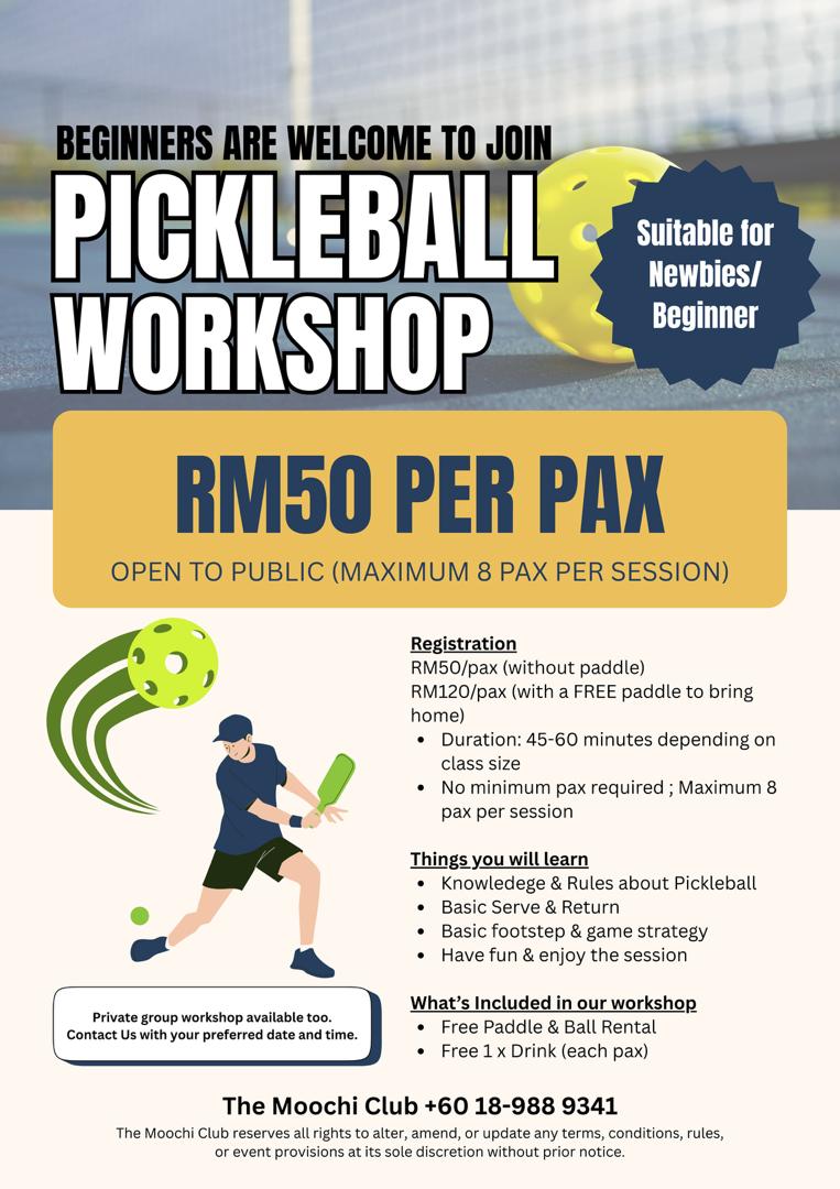 Beginner/First timer Workshop